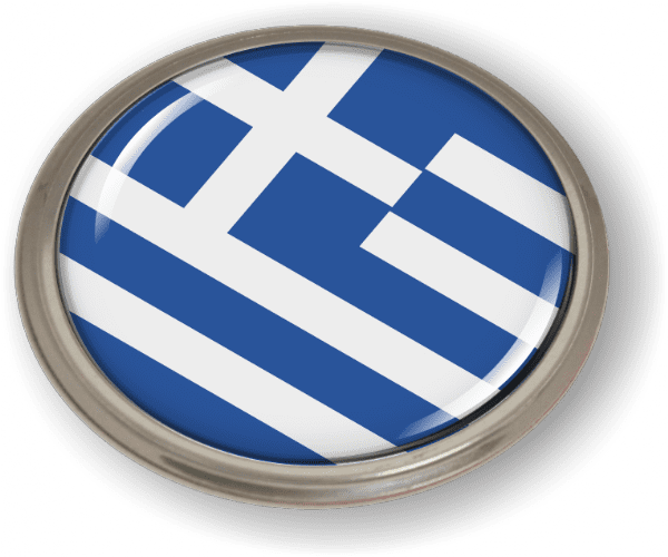 Greece - Flag - Country Emblem